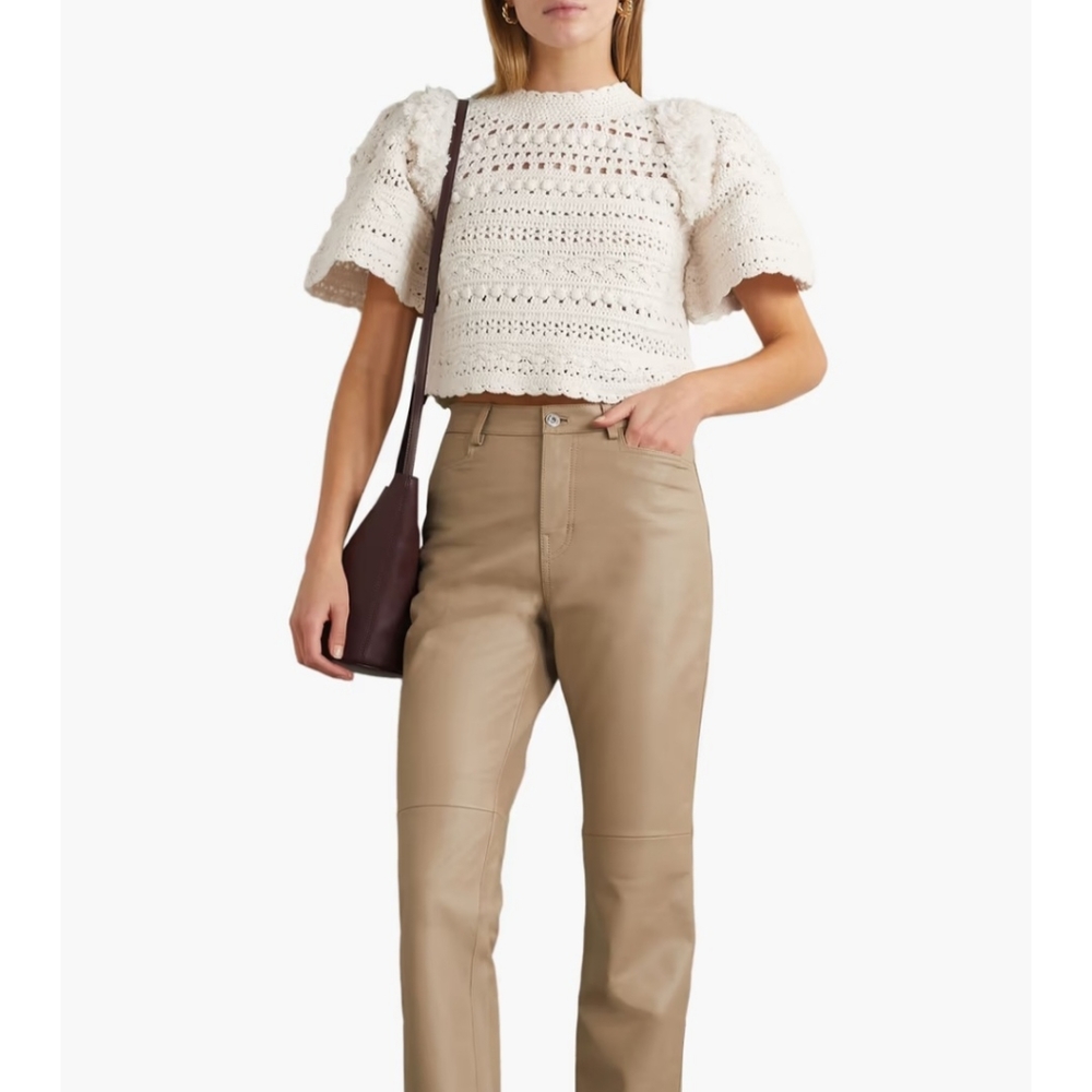 Sea New York Darcy fringed sweater top